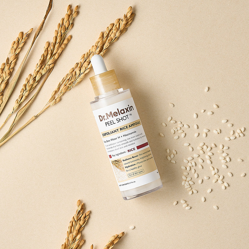 Korean Peel Shot Exfoliant - Rice Ampoule