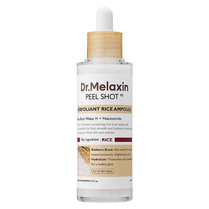 Korean Peel Shot Exfoliant - Rice Ampoule