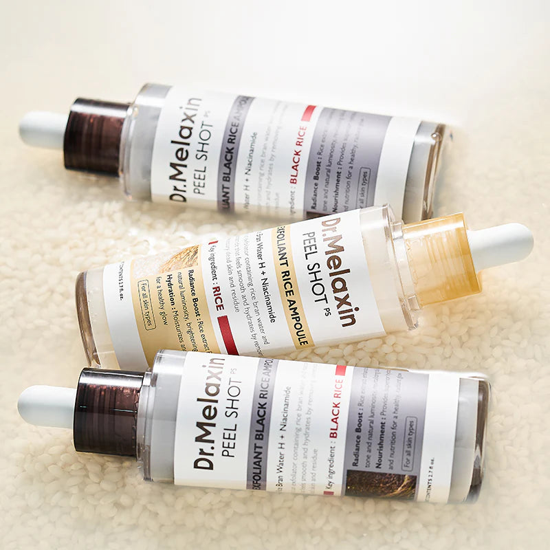 Korean Peel Shot Exfoliant - Rice Ampoule