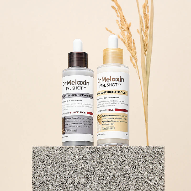 Korean Peel Shot Exfoliant - Rice Ampoule